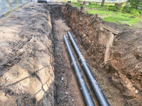 Sewer lines in Plainfield, IL