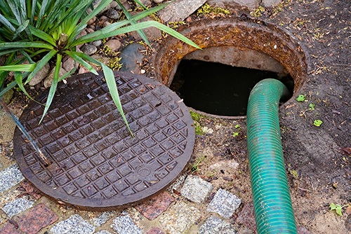 Sewer Main Line Clearing