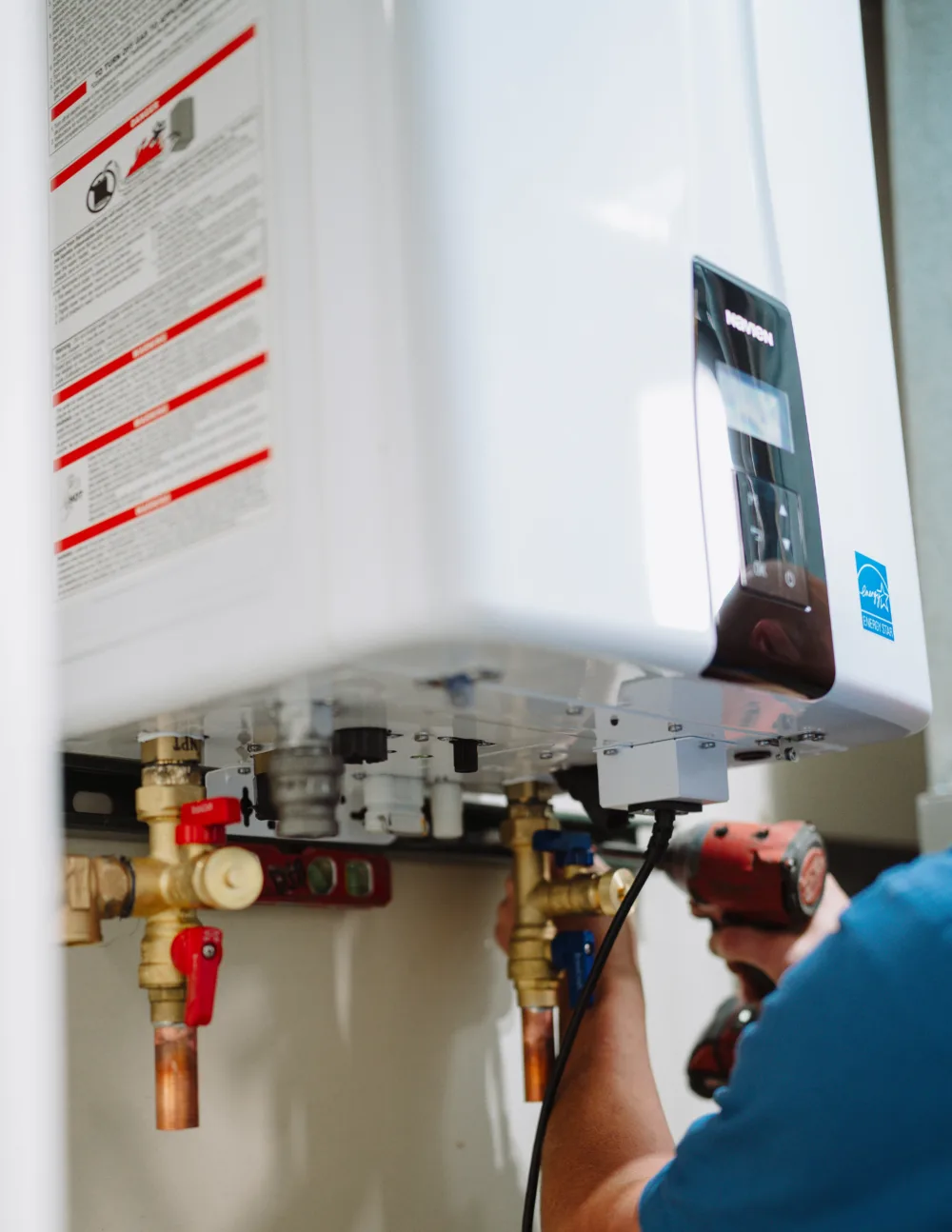 tankless water heater installation in the southern chicago suburbs