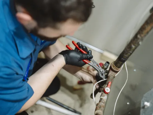 tr miller plumber servicing a home in the western chicago suburbs
